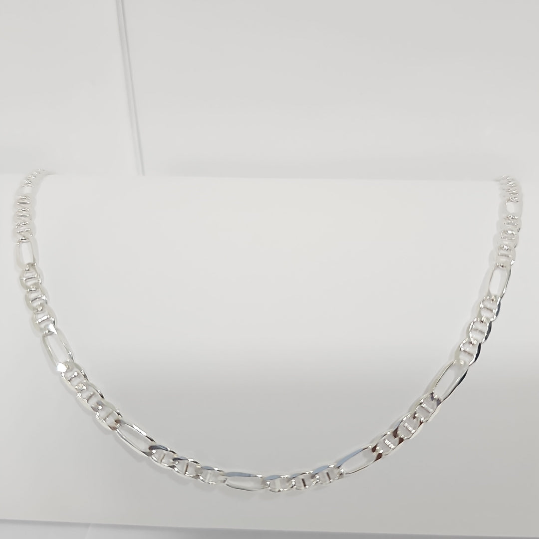 CADENA TEJIDO 3X1 PLATA .925 60 CM 8.5 GR (NUEVO)