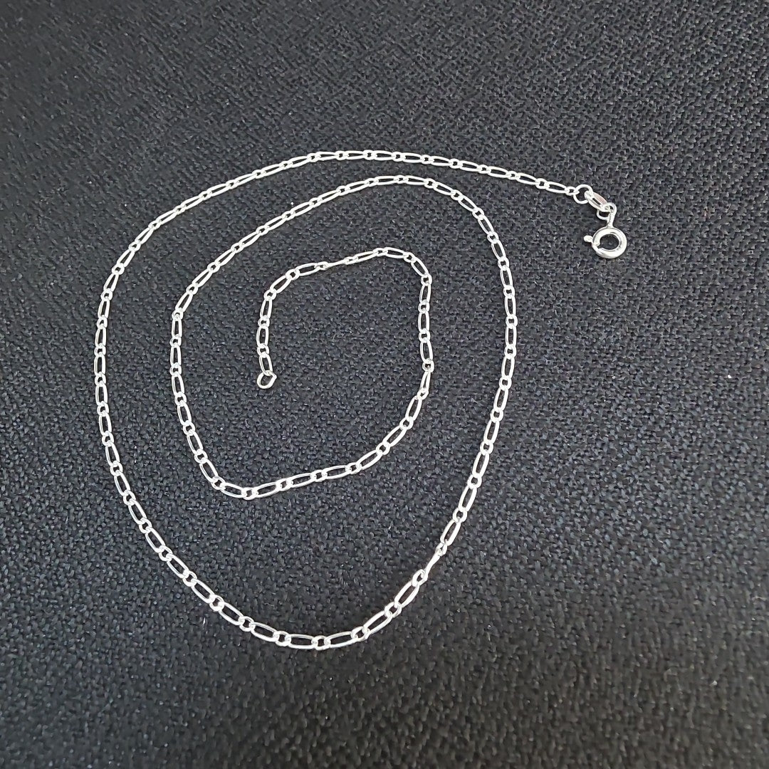 CADENA TEJIDO 1X1 PLATA .925 50 CM 3 GR (NUEVO)