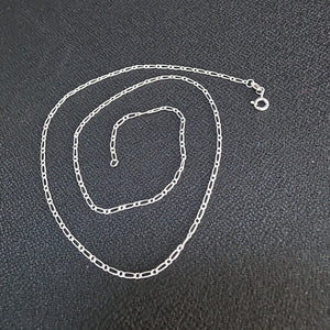 CADENA TEJIDO 1X1 PLATA .925 50 CM 3 GR (NUEVO)