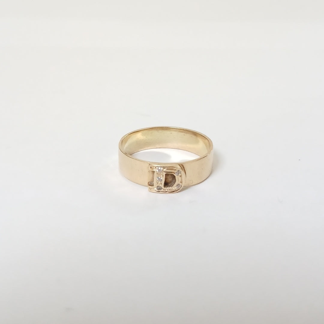 ARGOLLA ORO 14 K 2.8 GRMS (SEMINUEVO)
