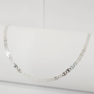 CADENA TEJIDO GUCHI PLATA .925 60 CM 9 GR (NUEVO)