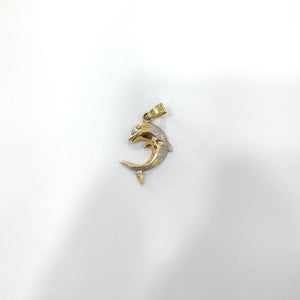 DIJE ORO COMBINADO 14 K 3.8 GRMS (SEMINUEVO)