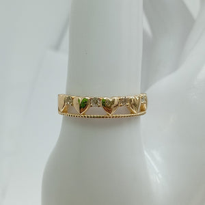 ANILLOS DAMA ORO 14K 2 (NUEVO)