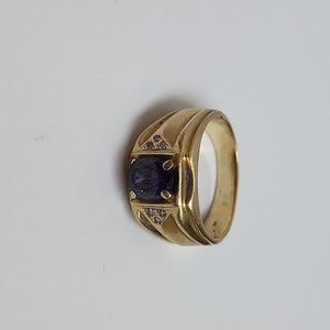 ANILLO ORO 14 K 9,50 GRMS (SEMINUEVO)