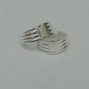 ARRACADAS PLATA .925 2.8 GR (NUEVO)
