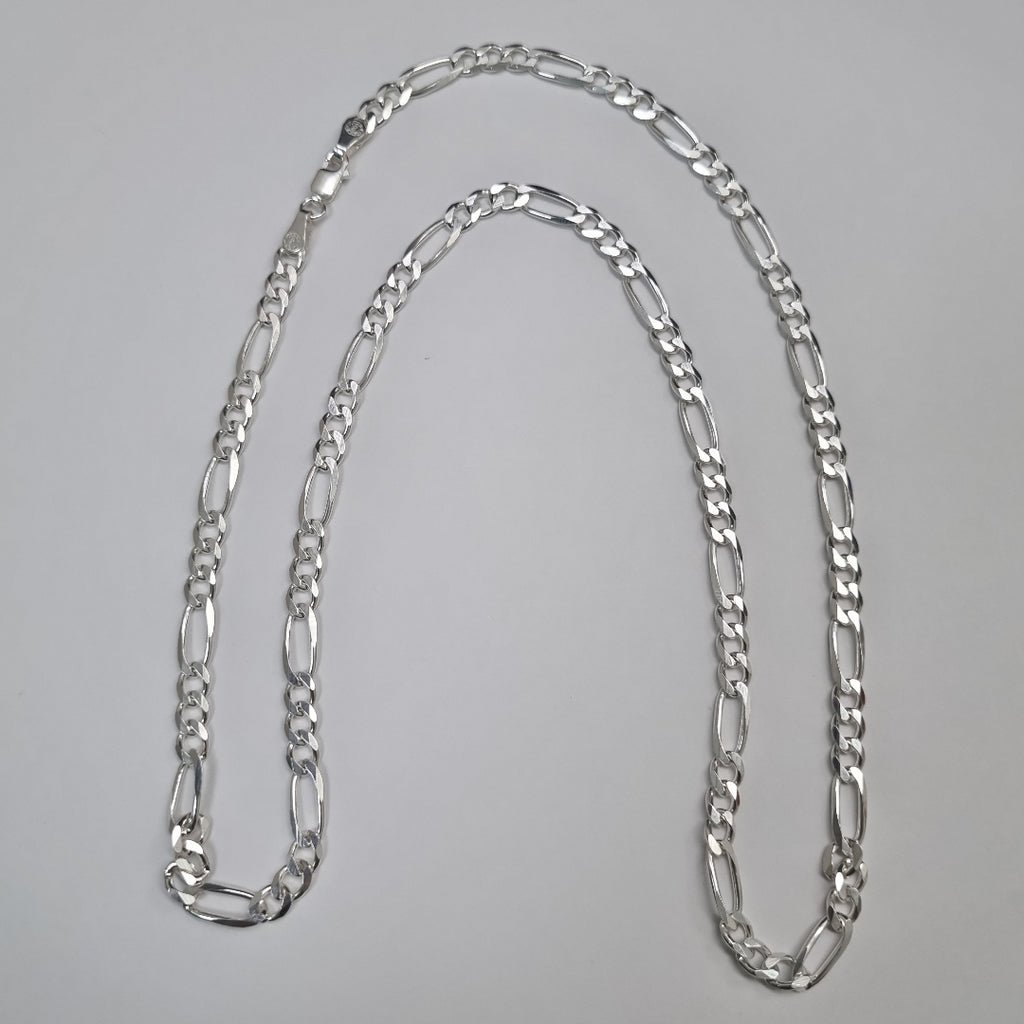 CADENA TEJIDO 3X1 PLATA .925 60 CM 17.6 GR (NUEVO)