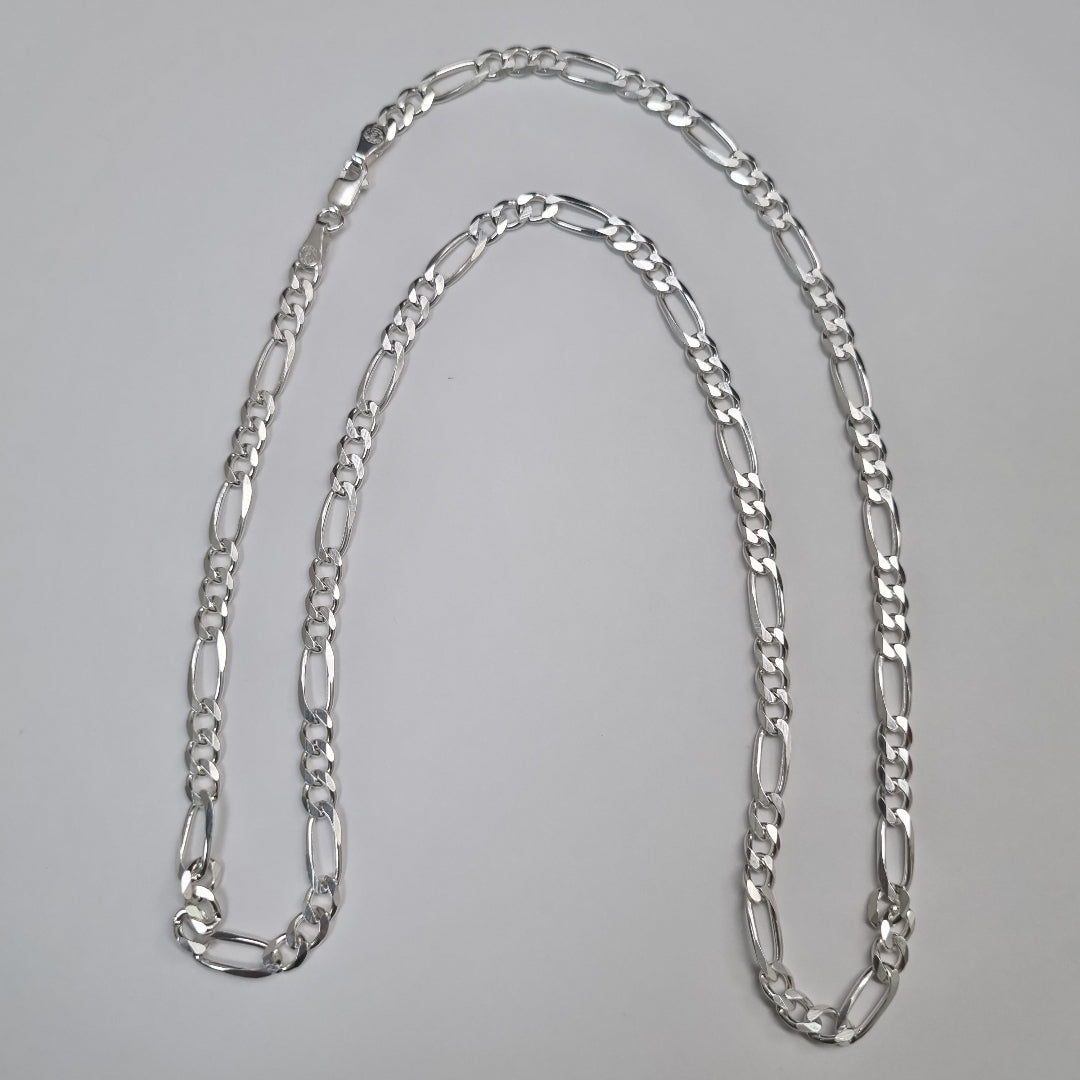 CADENA TEJIDO 3X1 PLATA .925 60 CM 17.6 GR (NUEVO)
