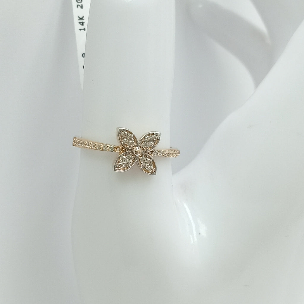 ANILLOS DAMA ORO 14K 2 (NUEVO)