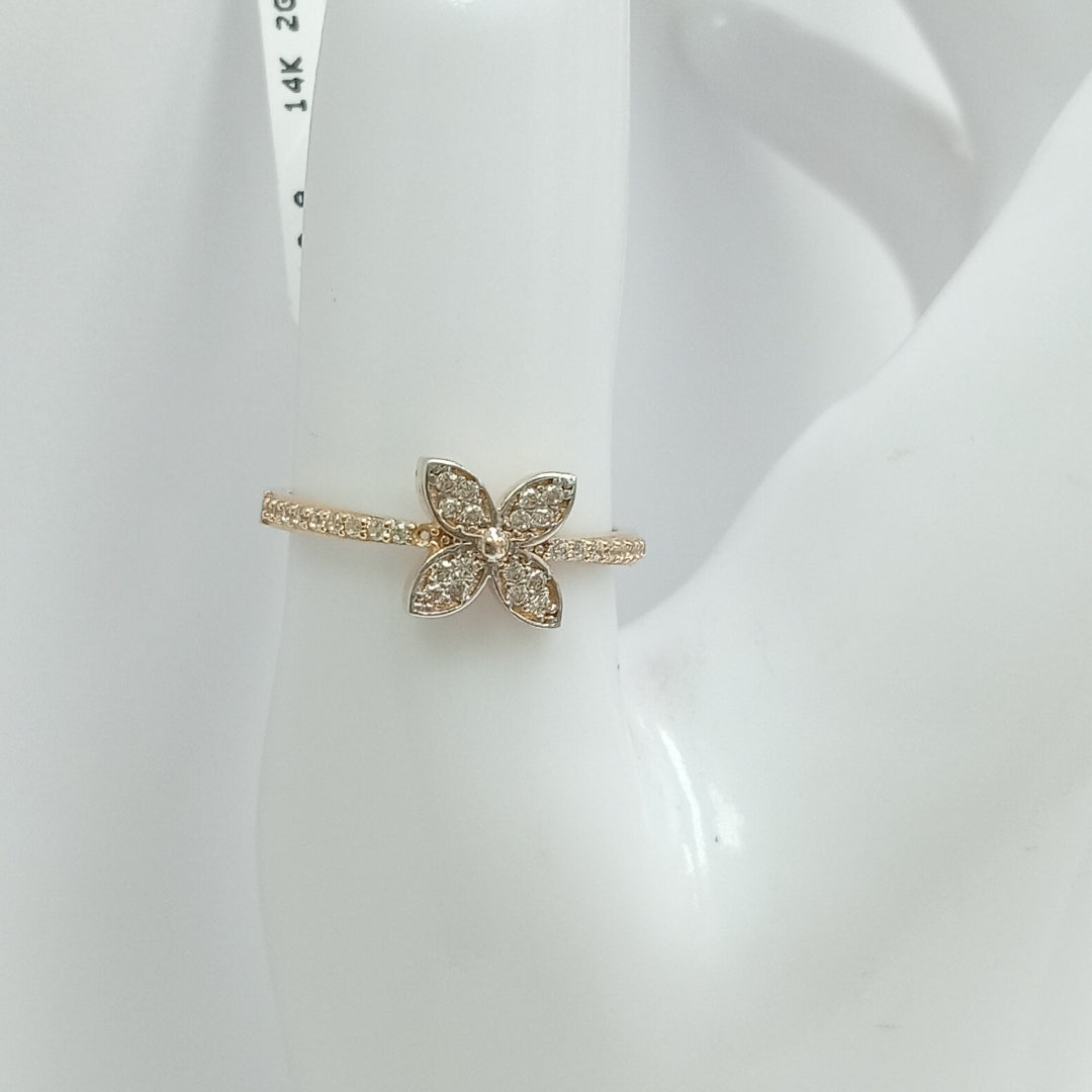 ANILLOS DAMA ORO 14K 2 (NUEVO)