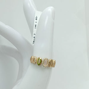 ANILLOS DAMA ORO 14K 1.8 (NUEVO)