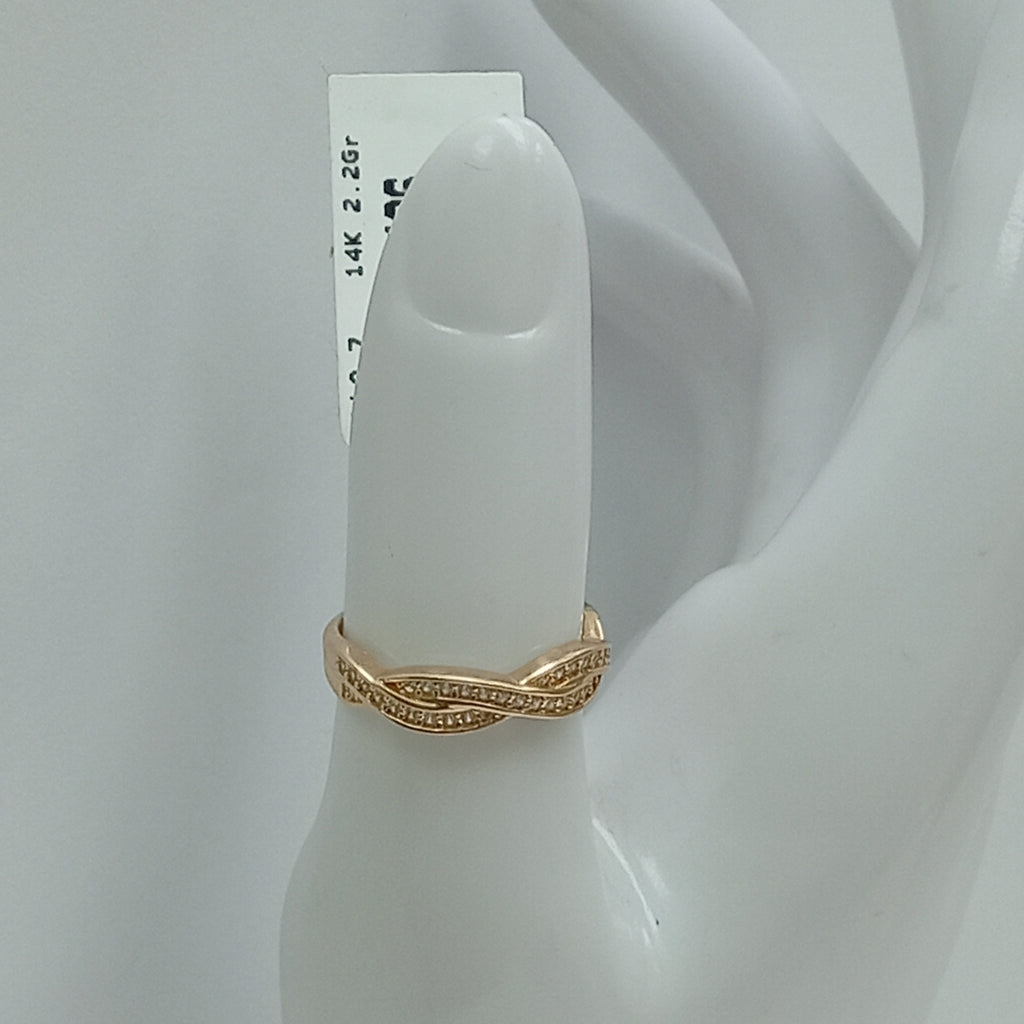 ANILLOS DAMA ORO 14K 2.2 (NUEVO)