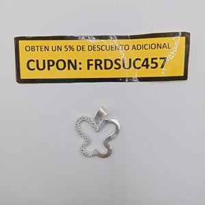 DIJE MARIPOSA C/CIRCONIAS PLATA .925 2.4 GR (NUEVO)