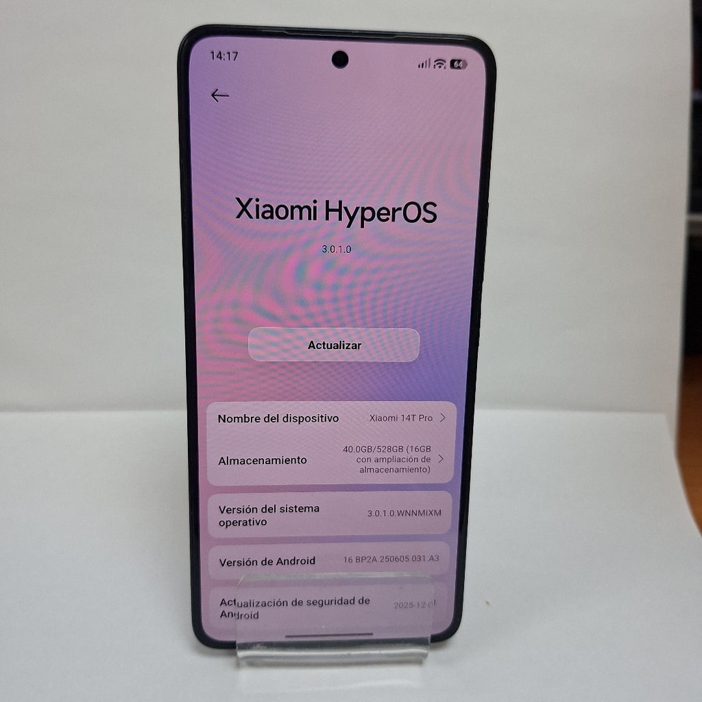 CELULAR XIAOMI 14T PRO 2407FPN8EG (2024) 512 GB 12 GB RAM