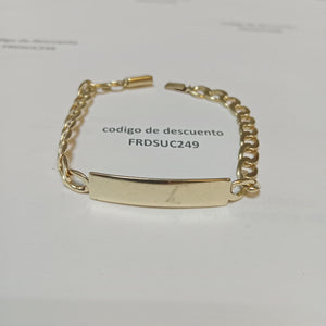 ESCLAVA ORO 10 K 8,30 GRMS (SEMINUEVO)