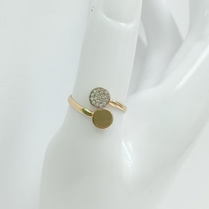 ANILLOS DAMA ORO 14K 1.6 (NUEVO)