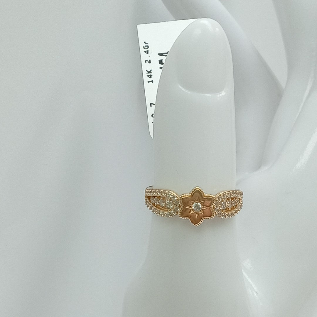 ANILLOS DAMA ORO 14K 2.4 (NUEVO)