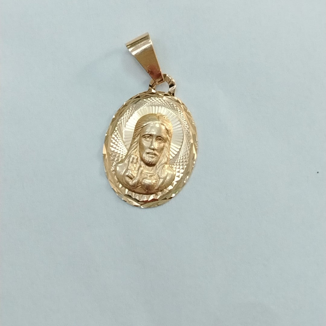 DIJE,MEDALLA RELIGIOSA ORO 8 K 0,70 GRMS (SEMINUEVO)