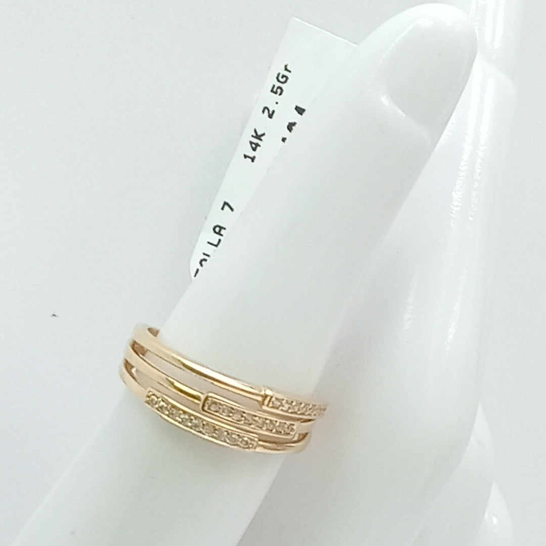 ANILLOS DAMA ORO 14K 2.5 (NUEVO)