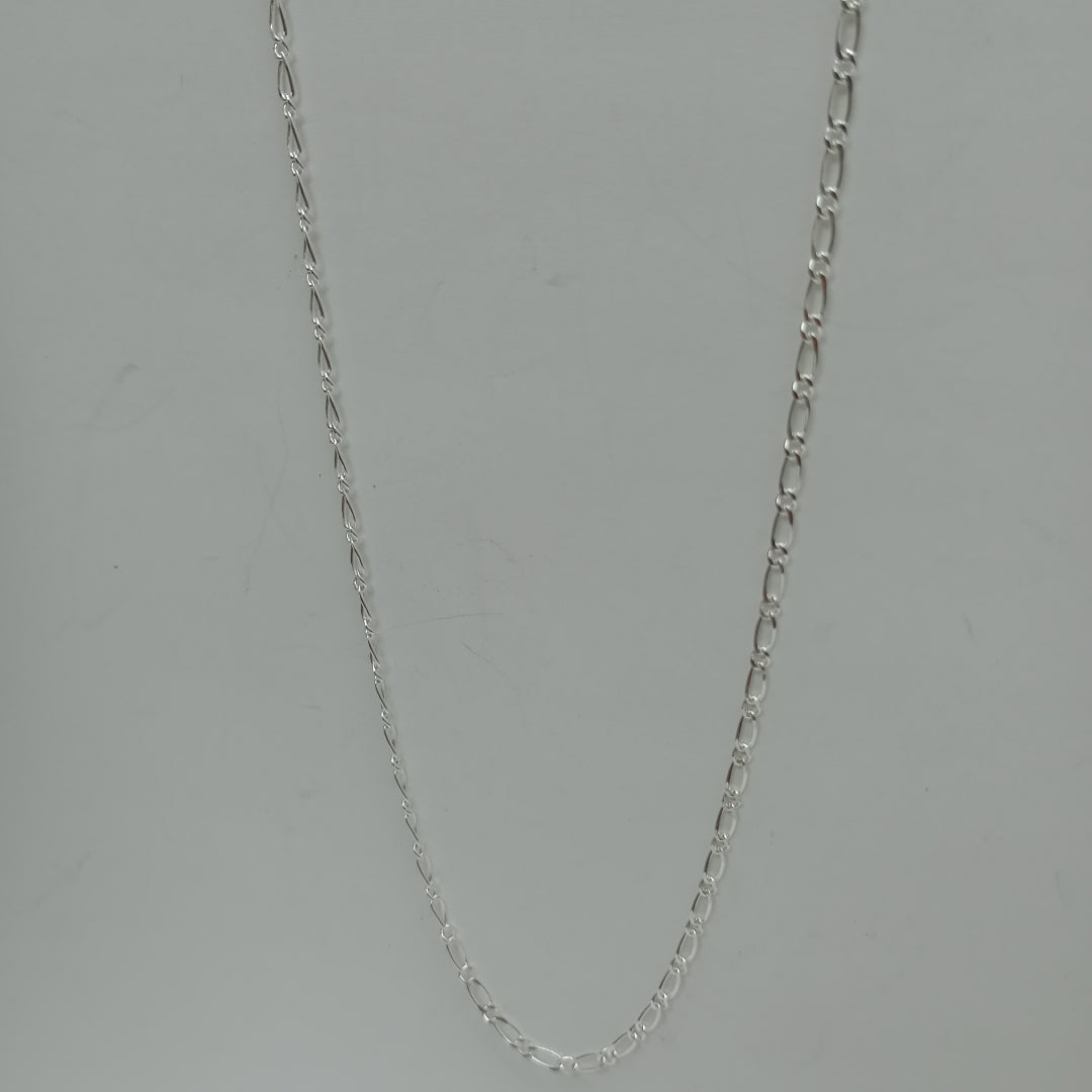 CADENA TEJIDO 1X1 PLATA .925 55 CM 3.3 GR (NUEVO)