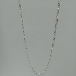 CADENA TEJIDO 1X1 PLATA .925 55 CM 3.3 GR (NUEVO)