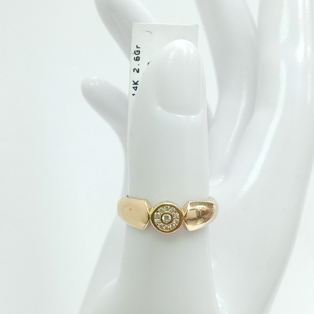 ANILLOS DAMA ORO 14K 2.6 (NUEVO)