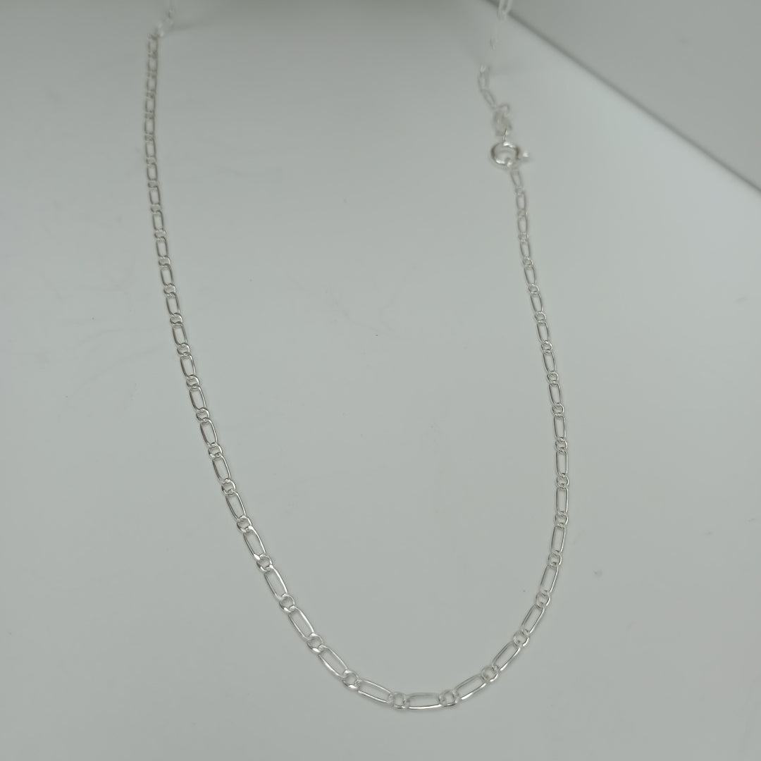 CADENA TEJIDO 1X1 PLATA .925 50 CM 2.9 GR (NUEVO)
