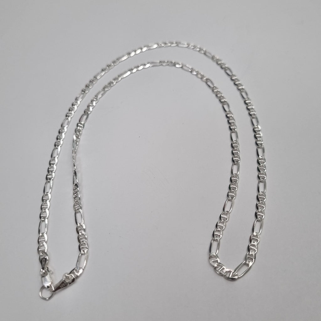 CADENA TEJIDO 3X1 PLATA .925 60 CM 8.2 GR (NUEVO)
