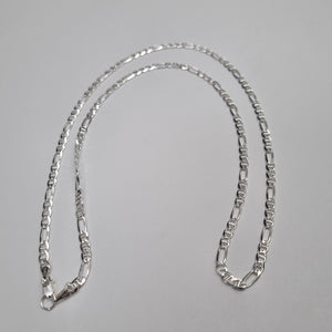 CADENA TEJIDO 3X1 PLATA .925 60 CM 8.2 GR (NUEVO)