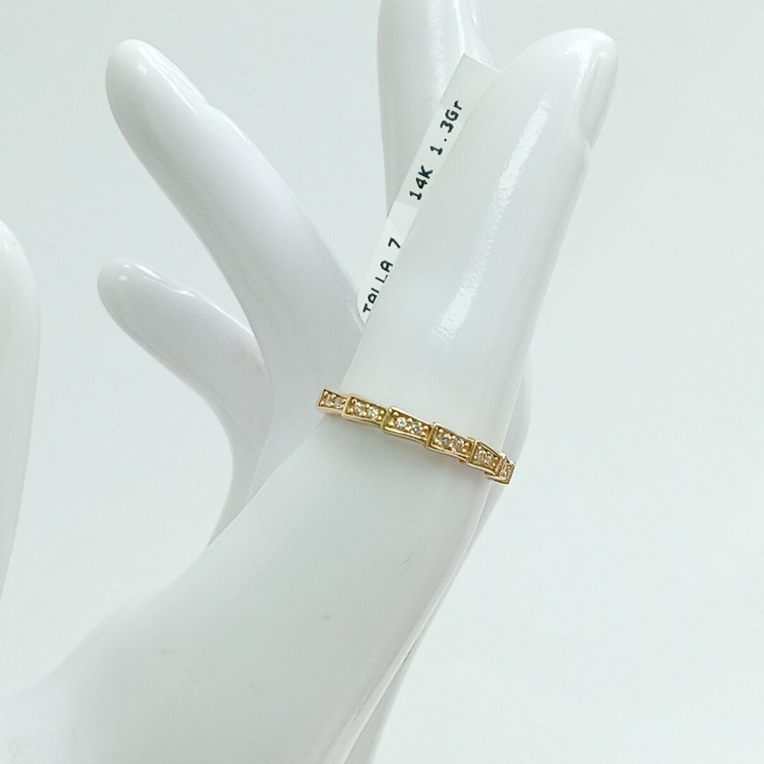 ANILLOS DAMA ORO 14K 1.3 (NUEVO)