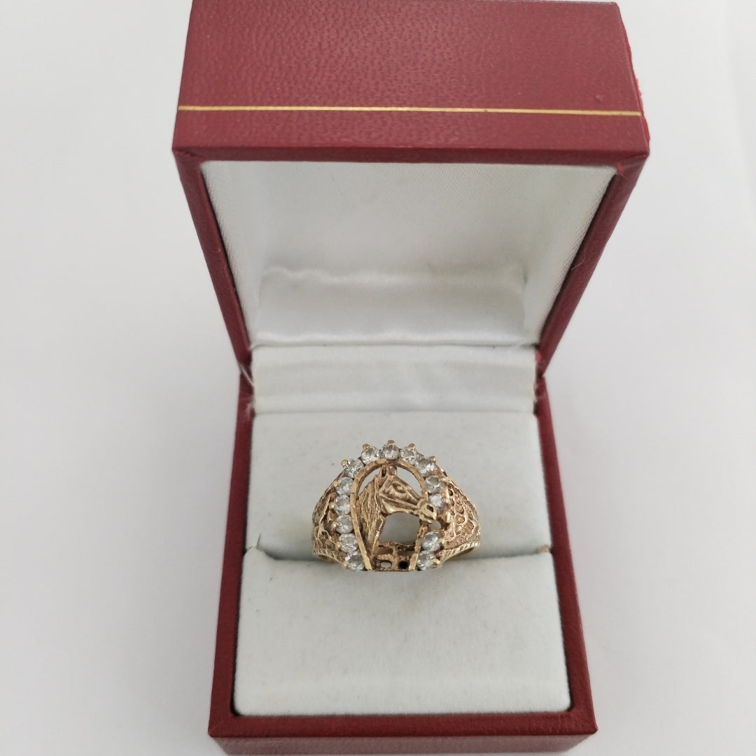 ANILLO ORO 10 K 3,60 GRMS (SEMINUEVO)