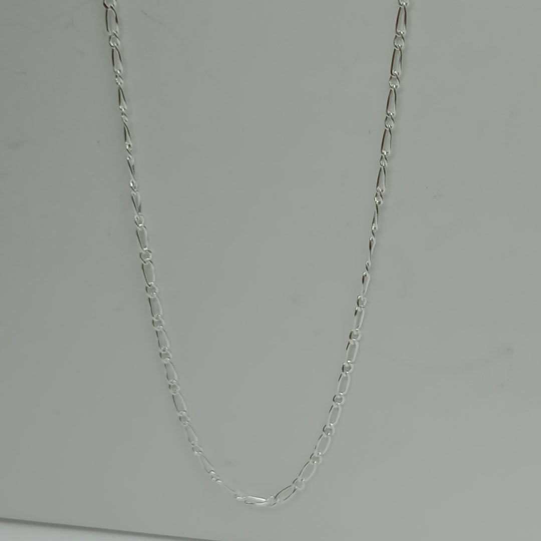 CADENA TEJIDO 1X1 PLATA .925 50 CM 3 GR (NUEVO)
