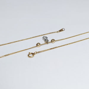 CADENA, DIJE ORO 14 K 3.2 GRMS (SEMINUEVO)