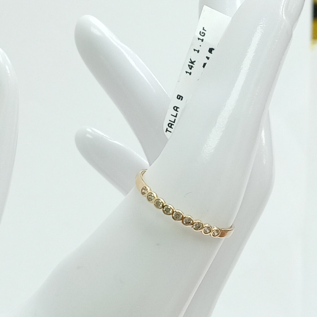 ANILLOS DAMA ORO 14K 1.1 (NUEVO)