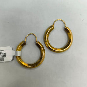 ARRACADAS PAR ORO 18 K 4.5 GRMS (SEMINUEVO)