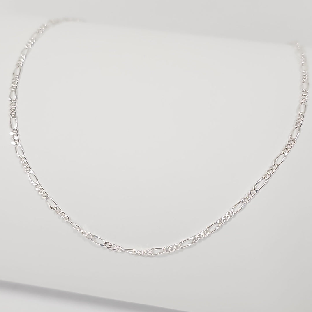 CADENA TEJIDO 3X1 PLATA .925 55 CM 2.3 GR (NUEVO)