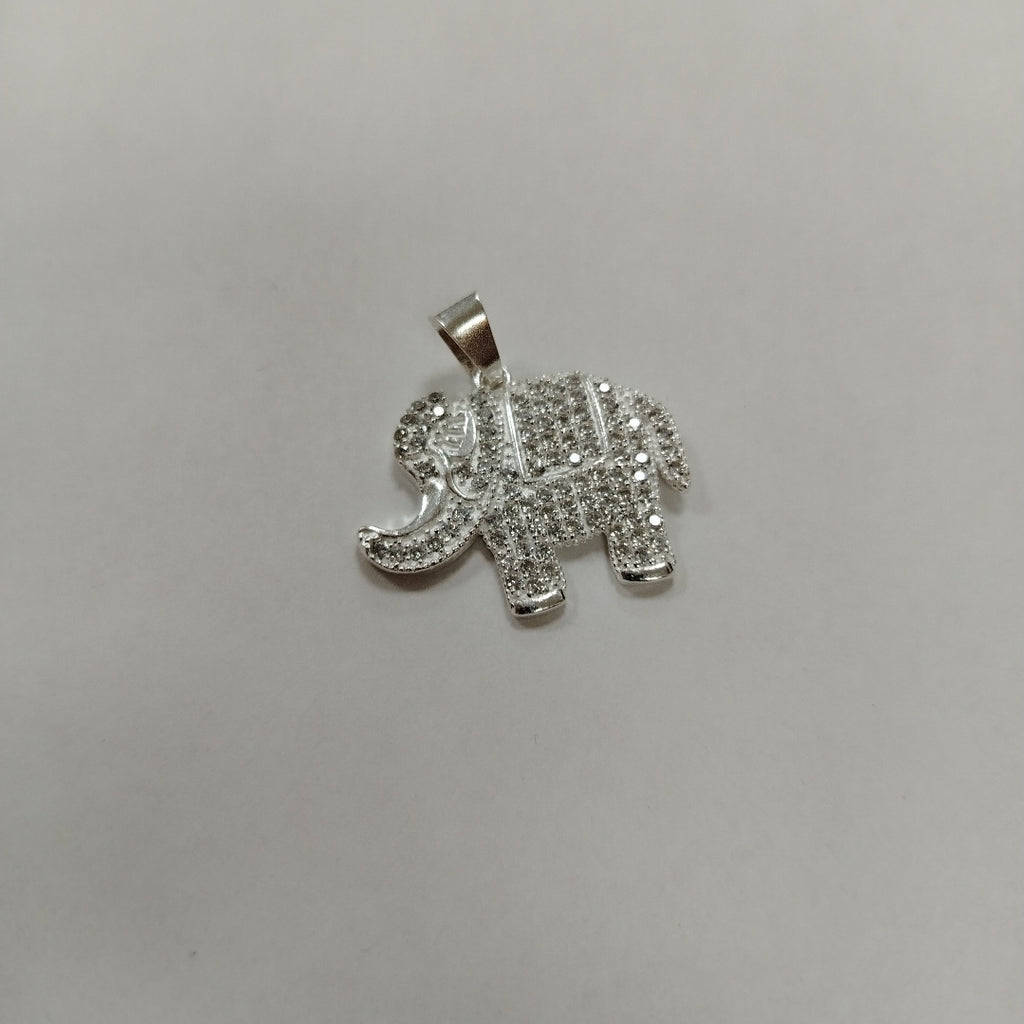 DIJE ELEFANTE C/CIRCONIAS PLATA .925 5.5 GR (NUEVO)