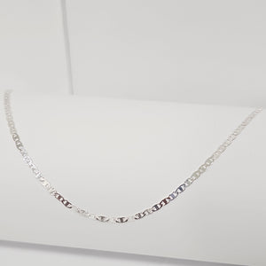 CADENA TEJIDO ESPEJO PLATA .925 60 CM 4.2 GR (NUEVO)