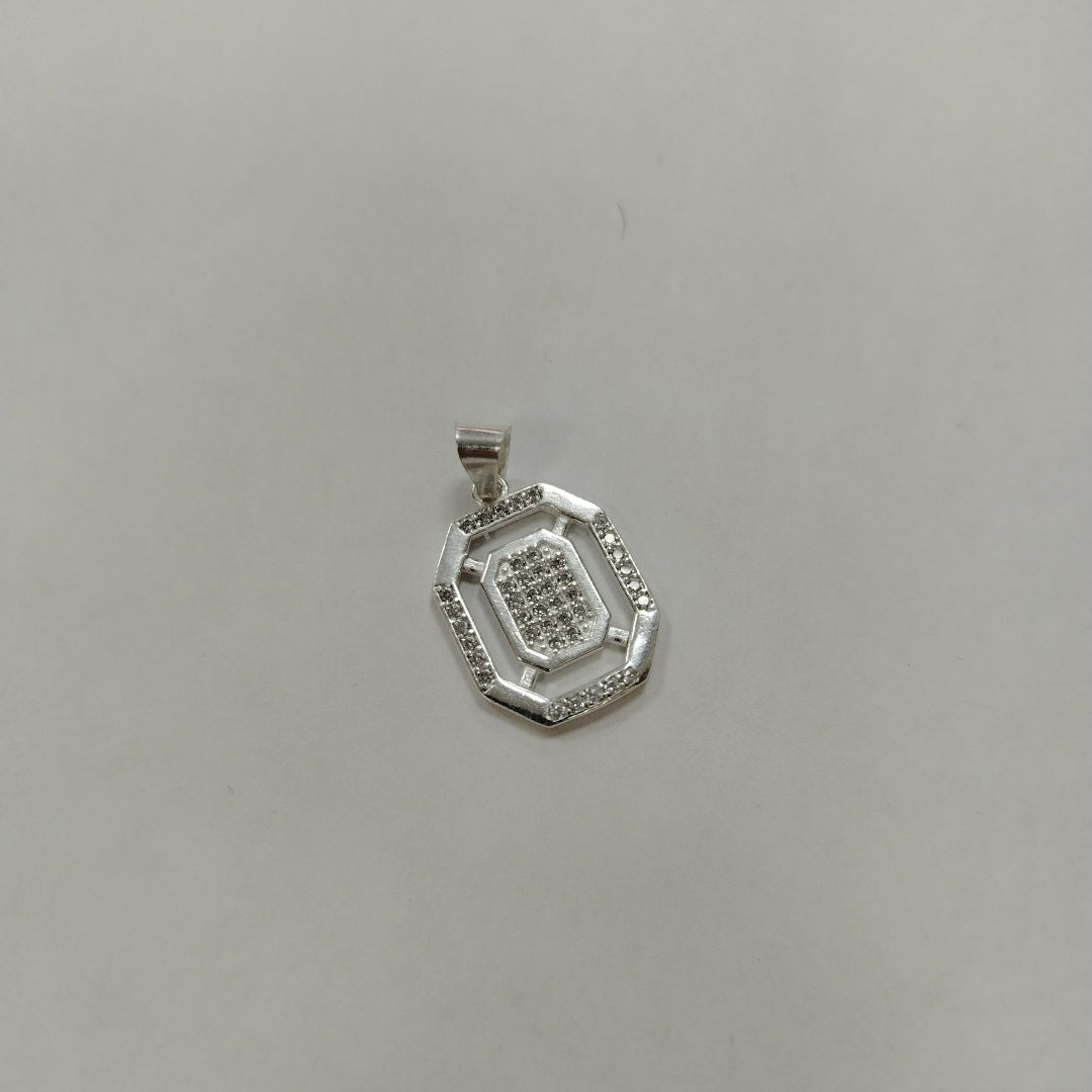 DIJE C/CIRCONIAS PLATA .925 3.5 GR (NUEVO)