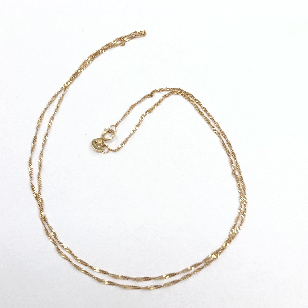 CADENA ORO 14 K 1,40 GRMS (SEMINUEVO)