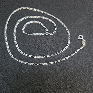 CADENA TEJIDO 1X1 PLATA .925 55 CM 3.3 GR (NUEVO)