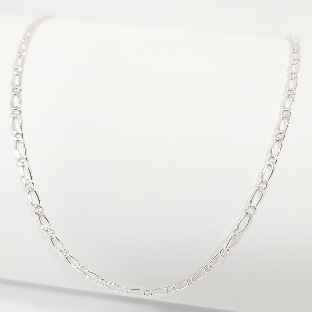 CADENA TEJIDO 1X1 PLATA .925 55 CM 3.3 GR (NUEVO)