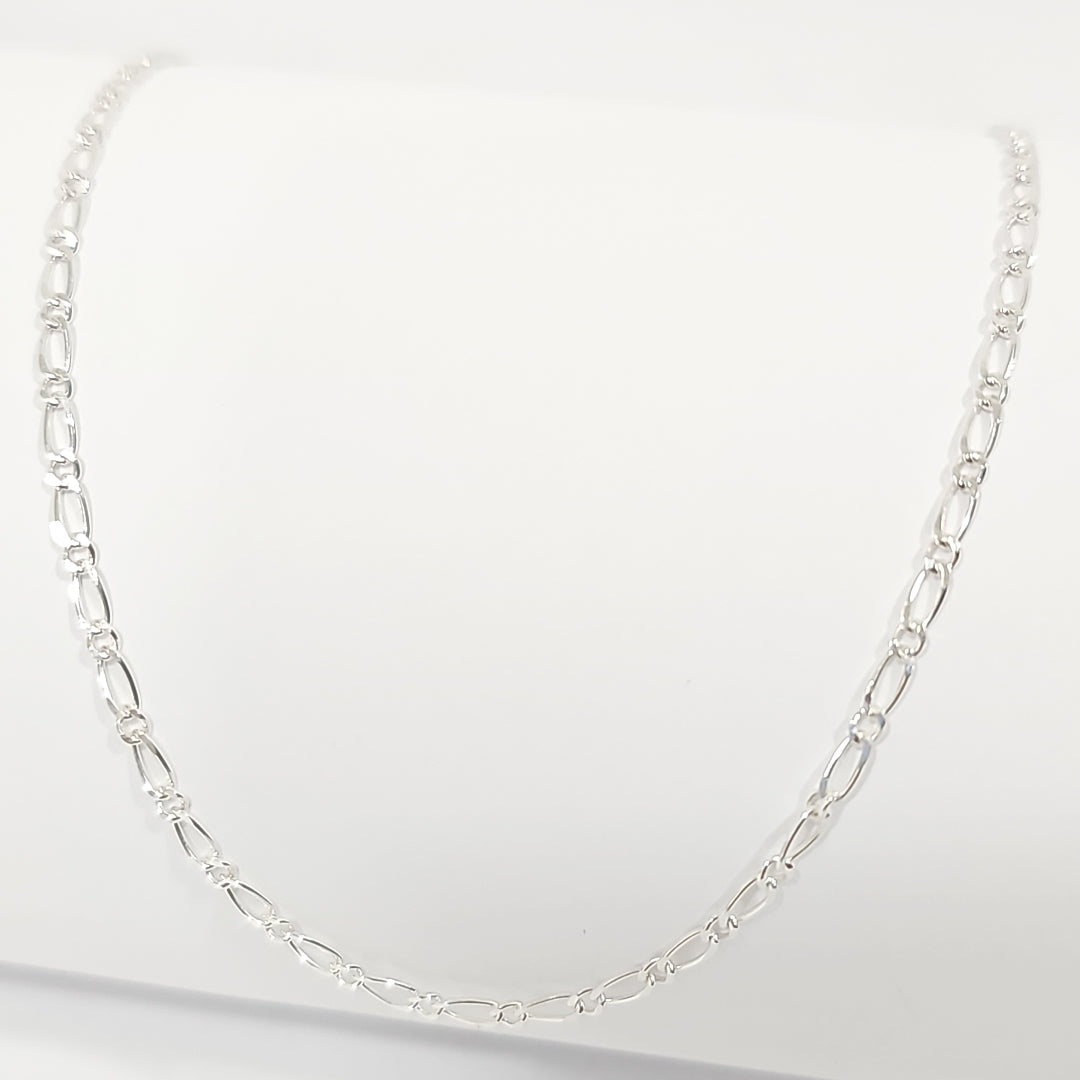 CADENA TEJIDO 1X1 PLATA .925 55 CM 3.3 GR (NUEVO)