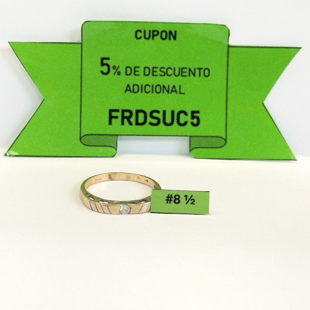 ANILLO ORO 14 K 2,20 GRMS (SEMINUEVO)