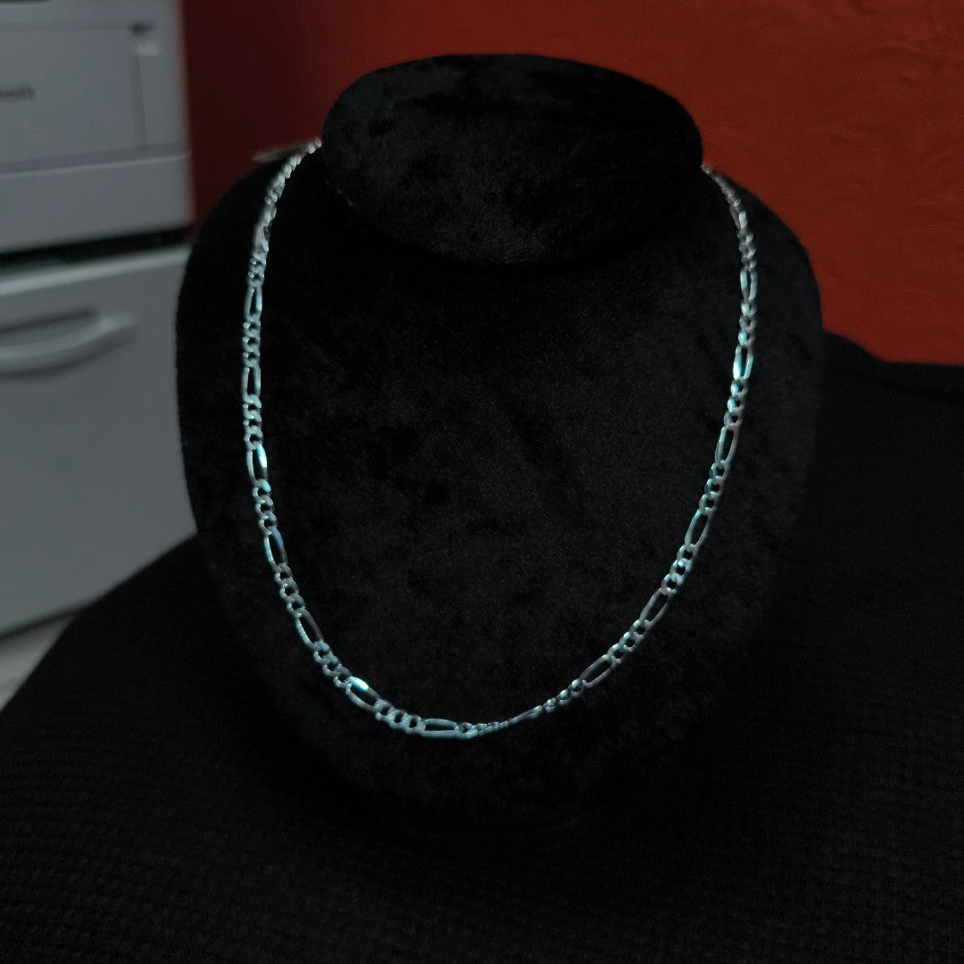 CADENA TEJIDO 3X1 PLATA .925 60 CM 17.9 GR (NUEVO)