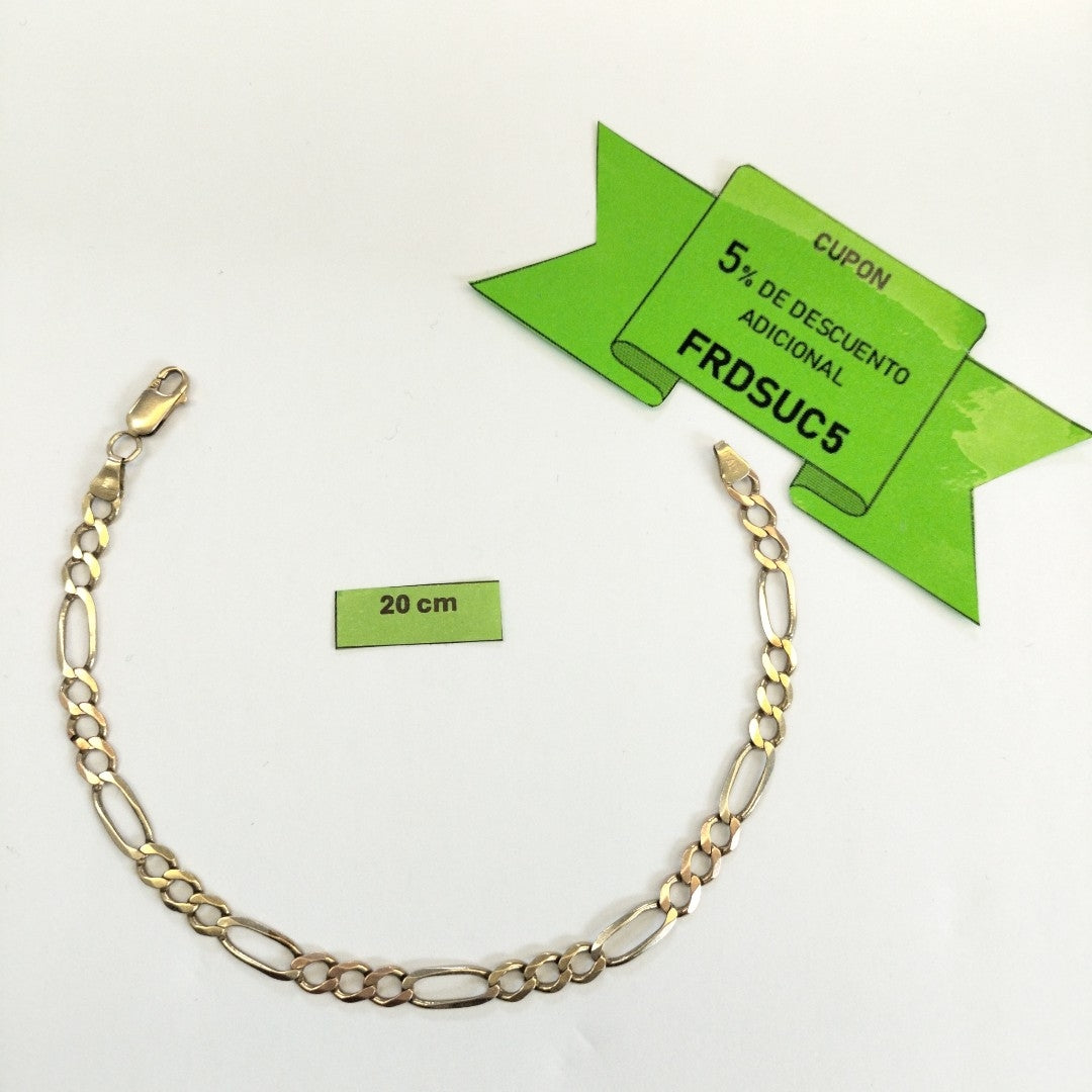 PULSERA ORO 14 K 6.3 GRMS (SEMINUEVO)