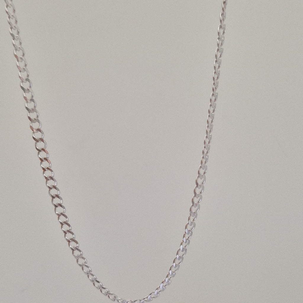 CADENA TEJIDO BARBADO PLATA .925 60 CM 12.7 GR (NUEVO)