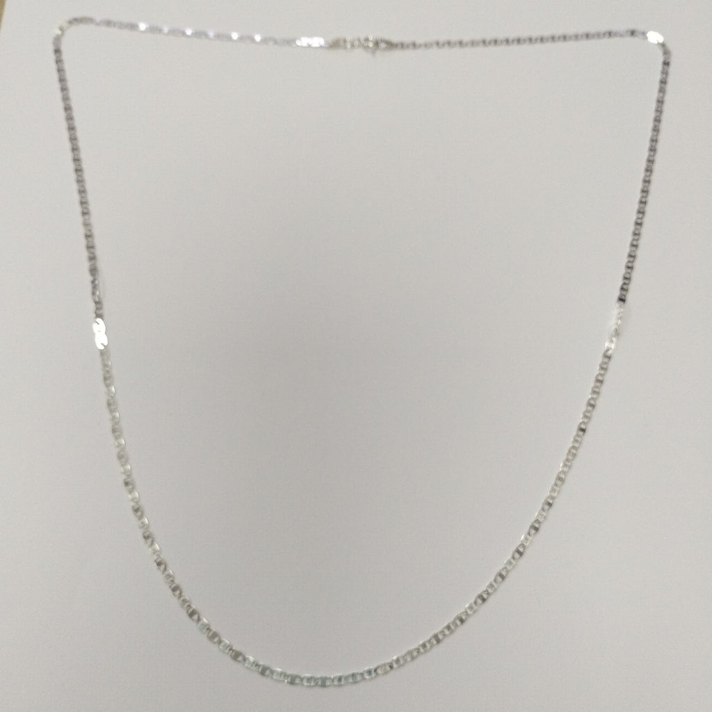 CADENA TEJIDO ESPEJO PLATA .925 60 CM 4.3 GR (NUEVO)