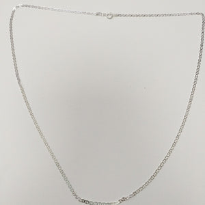 CADENA TEJIDO GUCHI PLATA .925 60 CM 3.7 GR (NUEVO)