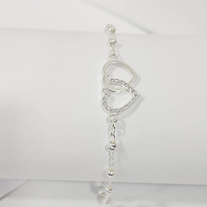 PULSERA TEJIDO TEJIDO ESPECIAL PLATA .925 18 CM 4 GR (NUEVO)