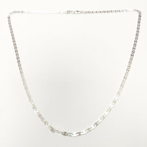 CADENA TEJIDO GUCHI PLATA .925 55 CM 8.3 GR (NUEVO)